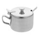 thumbnail image 1 of BRIGHTFUFU Olla para condimentos de acero inoxidable con tapa y cuchara, recipiente para condimentos, sal, pimienta, cocinas domésticas, uso en restaurantes, 1 of 8