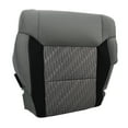 thumbnail image 2 of Driver Side Bottom Seat Cover Cloth Graphite Gray & Black for Toyota Tundra 2014-2021 Fits Heated/Power Seats Abrasion-Resistant, 2 of 10