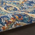 thumbnail image 6 of Nourison Allur Floral Jewel Indoor Area Rug Blue Multicolor 5'3" x 7'3", 6 of 9