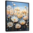 thumbnail image 2 of Designart "Sacred Lotus Petals IV" Lotus Floater Framed Canvas Art Print, 2 of 5