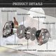 thumbnail image 4 of Tape Measure Rust Proof Tape Measure Waterproof Tape Measure Anti Fouling Anti-fall Stainless Steel Tape Measure, 4 of 4