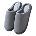 thumbnail image 2 of XiYing Womens and Mens Cotton Slippers, Indoor House Shoes for Couples, Soft Sole Warm Home Footwear, 2 of 5
