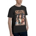 thumbnail image 3 of Selena Quintanilla Tshirt Men's T-Shirt 3D Printed Crew Neck Tees Summer Fashion Casual Short Sleeves, 3 of 4