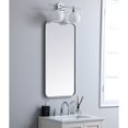 thumbnail image 3 of Elegant Lighting MR801836S 18 x 36 in. Soft Corner Metal Rectangular Mirror, Silver, 3 of 4