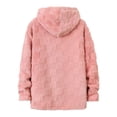 thumbnail image 6 of QHFBli Corduroy Jacket Men Winter Men's Casual Zip Jacket with Hood Thickened Padded Sweatshirt Couple Tops for Outdoor Comfort, 6 of 7