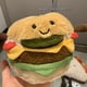 thumbnail image 2 of JELLYCAT divertida hamburguesa pizza taco muñeca nuevo lindo juguete de peluche muñeca cómoda para bebé, 2 of 5