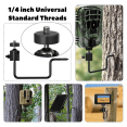 thumbnail image 3 of LEEYNEER Trail Camera Tree Mount  360 Degrees Adjustable Game Mount with 1/4 Inch Screw  Easy Installation 2 Pack, 3 of 8