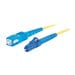 Go 10' Fiber Optic - C2G LC-SC 9/125 OS1 Simplex Singlemode PVC Fiber Optic Cable - patch cable - 10 ft - yellow