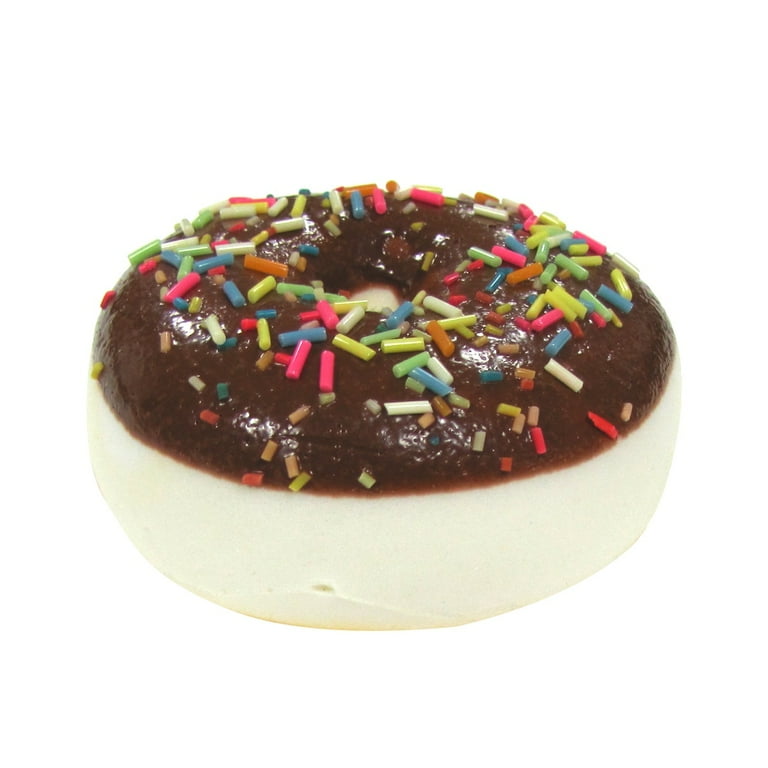 Fake Chocolate Donut Squish Stress Ball Toy Squeeze Foam Doughnut Prank Gag Gift Fake Chocolate Donut Squish Stress Ball Toy Squeeze Foam Doughnut Prank Gag Gift