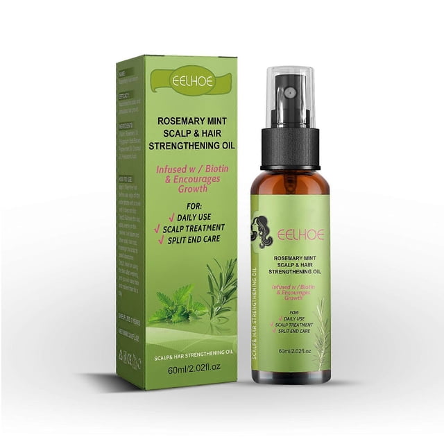 Rosemary Dense Hair Spray Moisturizes Hair Roots, Increases Elasticity, Restores Luster, Prevents Hair Loss From Solid Hair Spray