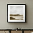 thumbnail image 3 of PixonSign Framed Canvas Wall Art Aerial View Cloudy Stormy Desert Landscape Print Nature Wilderness Fine Art Farmhouse/Country Minimal Artwork for Living Room, Bedroom, Office - 24"x24" Black, 3 of 5
