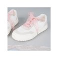 thumbnail image 4 of INSPIRE CHIC Flat Snow Yarn Shoelaces Wrinkle Texture Wide Shoe Laces for Sneakers Skate Shoes Boots Sport Shoes 1 Pair Light Khaki 160cm/63.0", 4 of 5