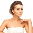 thumbnail image 4 of Gemistry St. Maarten Sterling CZ Pendant with Chain, 4 of 4