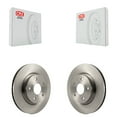 thumbnail image 1 of CMX Front Disc Brake Rotors Pair for Car 2006-2013 Suzuki Grand Vitara K8-100434, 1 of 8