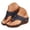 Blue, variant on Pandaie Orthopedic Sandals for Women 2026 Summer Slip On Beach Flip Flops Dressy Arch Support Wedge Sandal Wide Width Flower Casual Slippers Beige Size 6.5