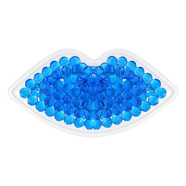 CUITING Multi-Purpose Hot or Cold Gel Bead Pack Reusable Pain Relief Gel Ice Pack 5ml Blue