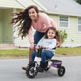 thumbnail image 4 of Gymax 5-in-1 Folding Trike for Toddlers 1-5 Years Old w/ Safety Harness Storage Pink, 4 of 10