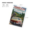 thumbnail image 3 of Lantern Press 1000 Piece Jigsaw Puzzle, Minnesota, Camper Van, Lake, 3 of 5