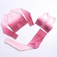thumbnail image 3 of Conjunto de mallas de gimnasio para mujer, ropa deportiva de entrenamiento de cintura alta, traje de yoga, chándal de dos piezas acanalado gradual sin costuras, 3 of 5