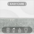 thumbnail image 3 of Better Trends 20" x 60" Bathroom Runner Mat, 100% Cotton, Crochet Bath Mat, Absorbent, Reversible, Machine Washable for Bathroom, Tub & Shower Use Gray - Lilly Crochet Collection, 3 of 6