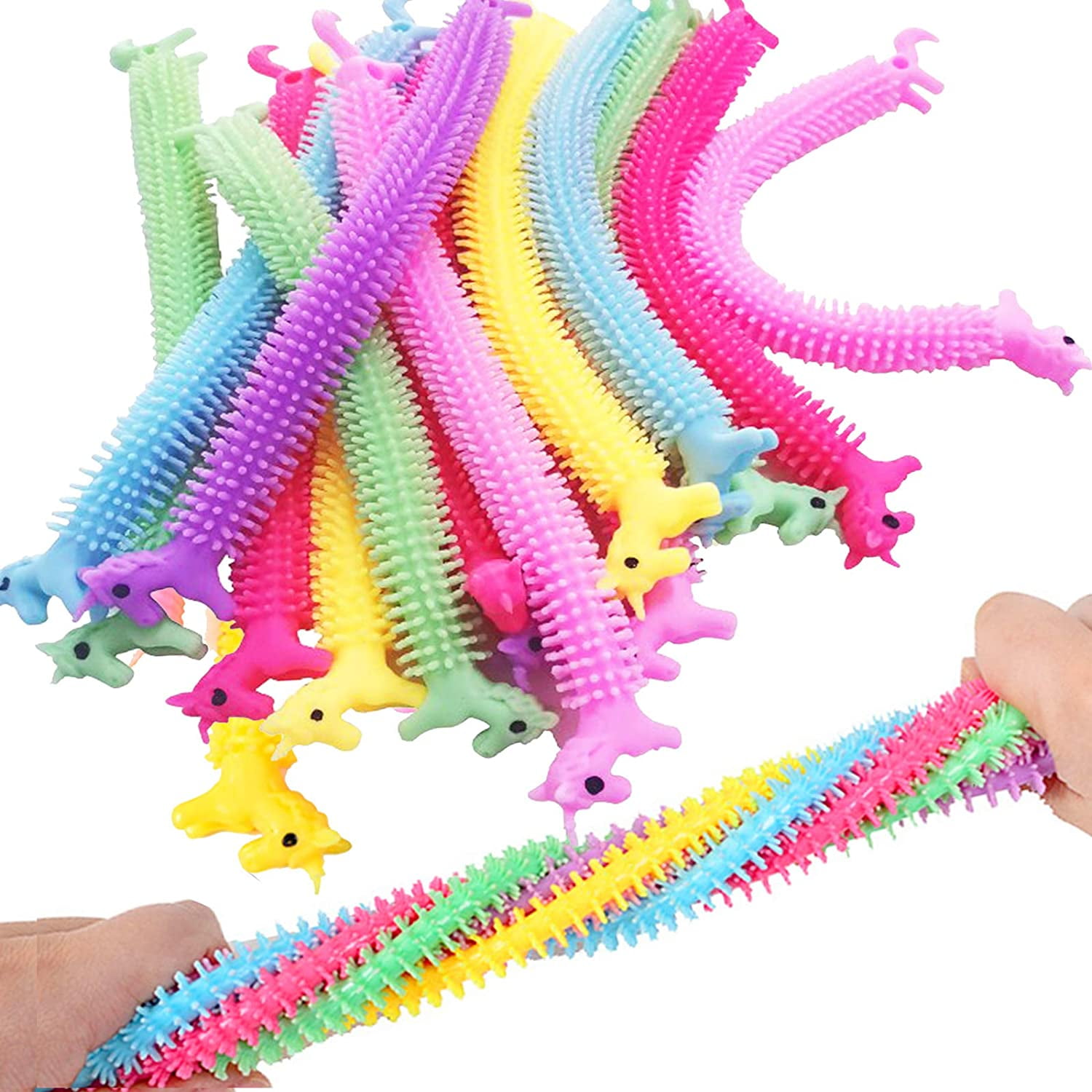 Details about   Stretch Caterpillar Fidget Wooden Worm ADHD Autism Stocking Filler Education Toy 