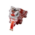 thumbnail image 2 of Kokiya Chinese Lion Puppet Ornament Marionette Puppet for Holiday Birthday Carnival Red, 2 of 9