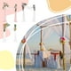 thumbnail image 4 of Bearachild Lugar de la boda Flores de seda y cortinas de de gasa equipadas con correas ajustables con cremallera y capas ricas Kits de decoración para fiestas A7, 4 of 6