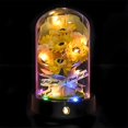 thumbnail image 1 of Lámpara de girasol QUELIEN con cúpula de cristal con cálida luz LED, 22 cm, 1 of 6