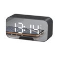 thumbnail image 1 of Despertador Reloj digital LED Manos libres compatible con Bluetooth Alarma con pantalla LED Suministros para el hogar, Negro kenally EL001111-06B, 1 of 2