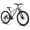 SILVER, variant on 24" Wheel Mountain Bike, 21 Speed with Dual Disc Brake Mountain Bicycle, Aluminum Frame Fits Teens Womens Mens MTB Cycling Bikes