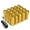 Gold, variant on J2 Engineering LN-T7-028-15-SL J2 Engineering 7075 -T6 Forged Aluminum M12X1.5 20Pcs 60mm Height Open -End Lug Nut Set w/Adapter Key (Silver)