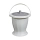 thumbnail image 1 of Cubo con cámara de escupidera, botella para urinario con tapa, jarra nocturna para urinario de cabecera, Blanco Con Anillo, 1 of 9
