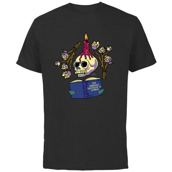 The Simpsons Treehouse of Horror - Short Sleeve Cotton T-Shirt for Adults - Customized-Black