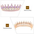 thumbnail image 3 of KAKOWELY Corona de boda, diadema de novia, corona de graduación, corona de cumpleaños, diadema, tocado de mujer, 3 of 4