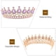 thumbnail image 3 of KAKOWELY Corona de boda, diadema de novia, corona de graduación, corona de cumpleaños, diadema, tocado de mujer, 3 of 4