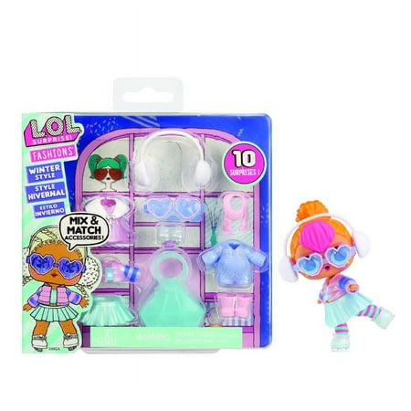 LOL Surprise Fashion Packs – 6 Packs, 6 Unique Styles each with 3 Outfits, 2 Pairs of Shoes, 4 Accessories, Mix and Match Styles to Create Tons of Doll New Looks - Girls Gift Age 4+