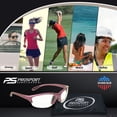 thumbnail image 6 of proSPORT BIFOCAL Safety Sunglass Reader Pink Women Smoke & Clear, 6 of 7