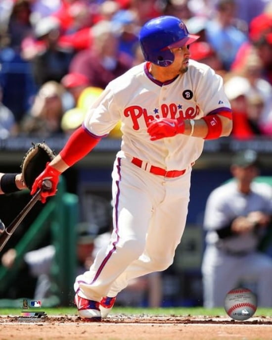 Shane Victorino 2011 Action Photo Print - Walmart.com - Walmart.com