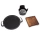 thumbnail image 4 of Parrilla De Carbón De Mesa Parrilla De Mesa Pequeña Sin Humo Portátil Fácil Limpieza Aleación De Aluminio Negro Para Interior Anggrek Otros, 4 of 8