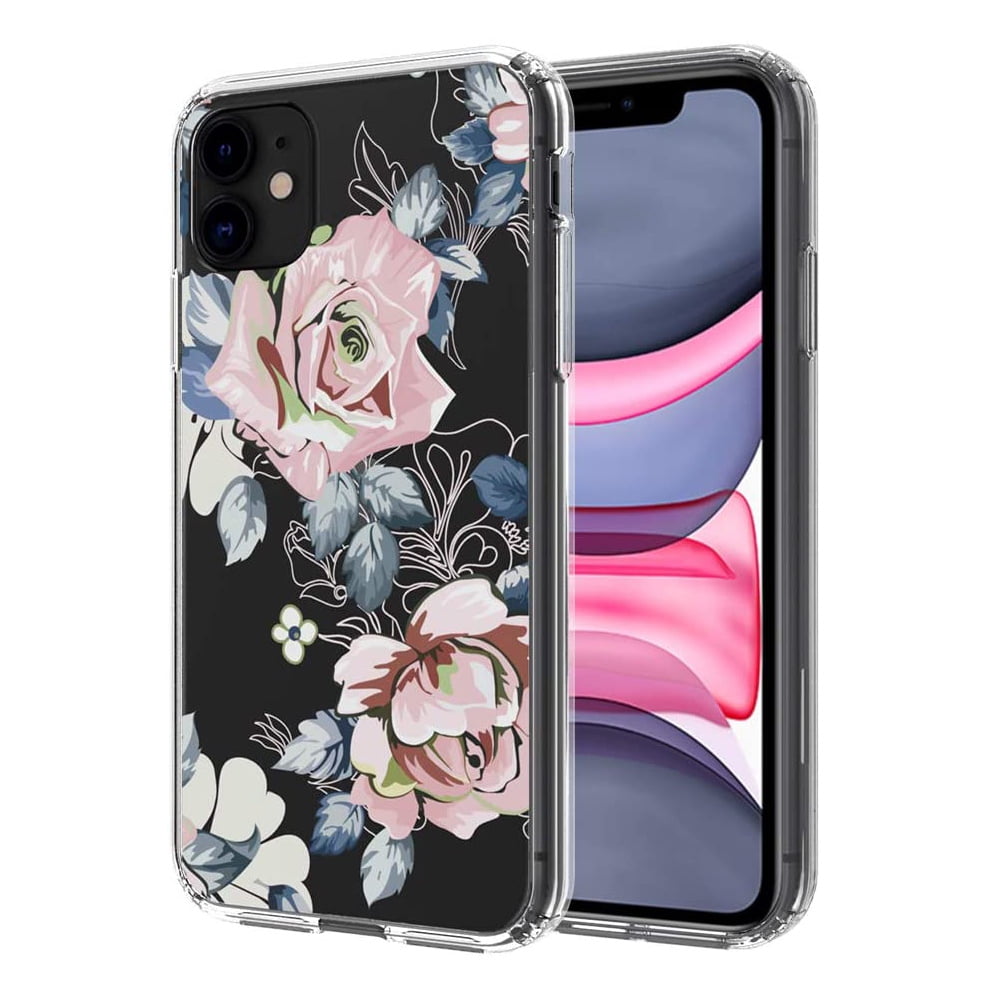 Mosiso iPhone 11 Case, Clear Shockproof Soft TPU Bumper Hard PC Shield