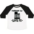 thumbnail image 3 of Inktastic Someone in Utah Loves Me Vacation Boys or Girls Toddler T-Shirt, 3 of 5