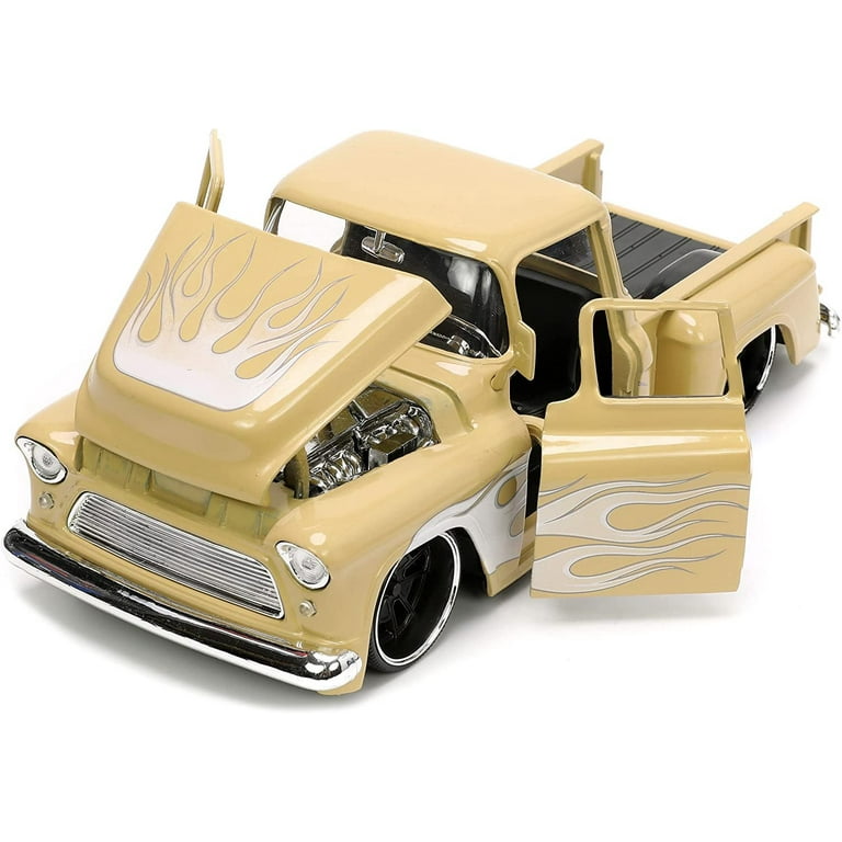 Amazon.com: 1955 Chevy Stepside Pickup Truck Gray Just