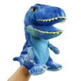 thumbnail image 2 of Marioneta de mano con forma de dinosaurio de peluche Hooyiiok, 28 cm, para niños de más de 3 años, 2 of 6