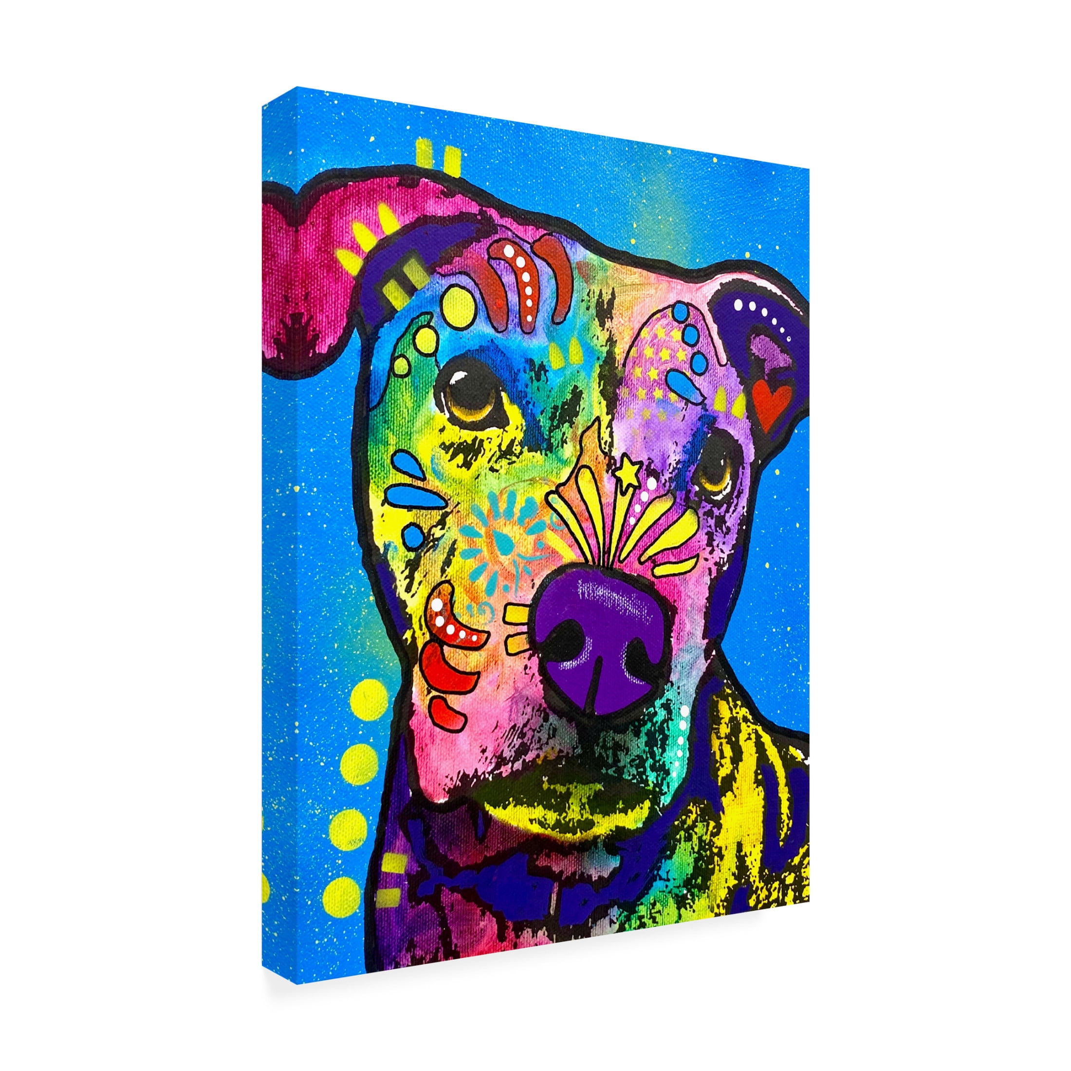 Canvas Wall Art - Dean Russo 'Just A Little Piece Pleaaase' Wall Art for Living Room, Bedroom, or Office Décor by Trademark Fine Art - 18 x 24 Inches