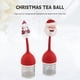 thumbnail image 1 of Filtro de malla más pronunciado para té suelto navideño, filtro uniforme con orificios para té de hojas y especias para reflexionar (2 unidades), 1 of 5