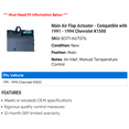 thumbnail image 2 of Main Air Flap Actuator - Compatible with 1991 - 1994 Chevy K1500 1992 1993, 2 of 2