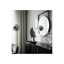 Modern Glam Abstract Eagle Sculpture with Uplifted Wings - Decorative Resin Polyresin Figurine for Contemporary Statement Art Decor