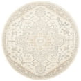 thumbnail image 2 of Safavieh Micro-Loop Braylon Floral Area Rug, Ivory/Beige, 7' x 7' Round, 2 of 10