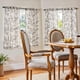 thumbnail image 2 of Cortinas Jinchan Floral para Cocina 45x115 cm Lino Paneles de dos piezas, 2 of 9