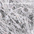thumbnail image 2 of Shisuyan Shredded Craft Paper Glossy White DIY Material For Celebrations 1 Set, 2 of 8